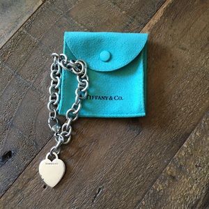 Tiffany & Co. Heart Charm Bracelet